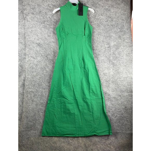 FHQ Collection Dress Small Women's NWT Green Long Adults S - Picture 1 of 7